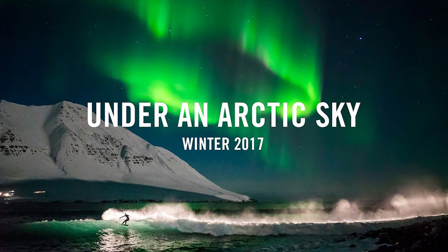Filmes de Surf. Under an Arctic Sky